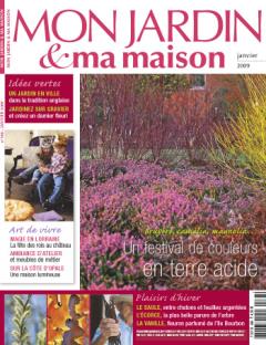 Mon Jardin & ma maison article pictures. Philippe and coconut palms.